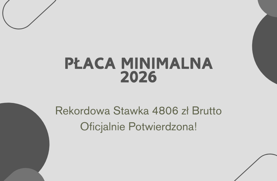 Najniższa krajowa 2026